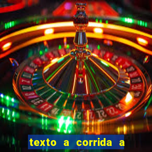 texto a corrida a lagarta lili